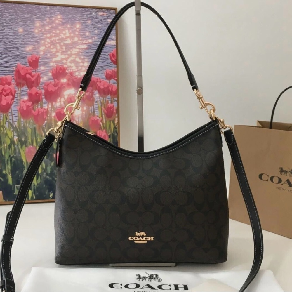 Coach Black Shoulder Bag